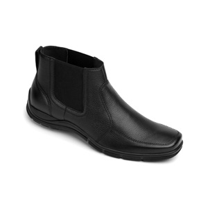 Botín Casual Para Oficina Flexi Con Puntera Cuadrada Para Hombre - Estilo 97904 Negro Botín Casual Para Oficina Flexi Con Puntera Cuadrada Para Hombre - Estilo 97904 Negro