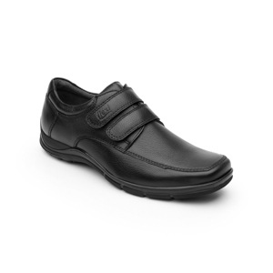 Zapato Casual Para Oficina Flexi Con Doble Velcro Para Hombre - Estilo 97907 Negro Zapato Casual Para Oficina Flexi Con Doble Velcro Para Hombre - Estilo 97907 Negro